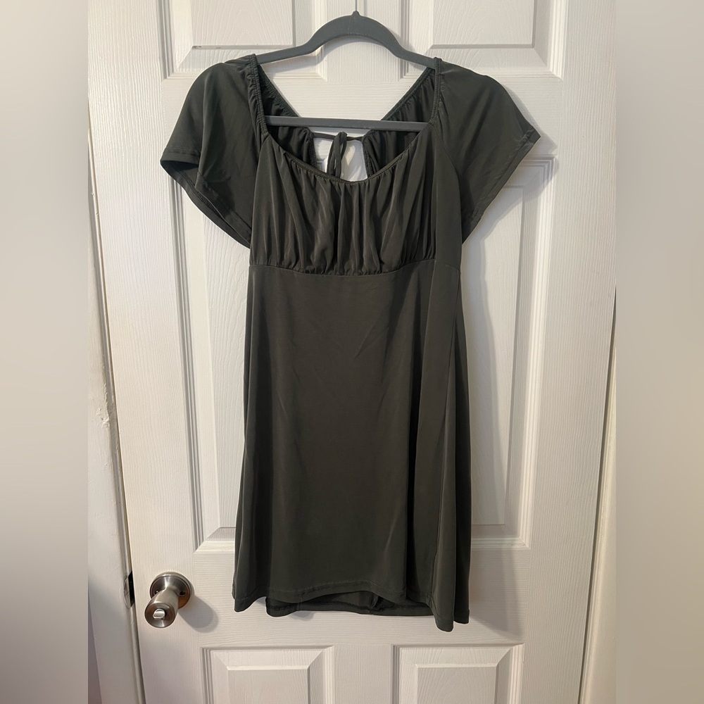 Francesca’s deep green sundress - size L